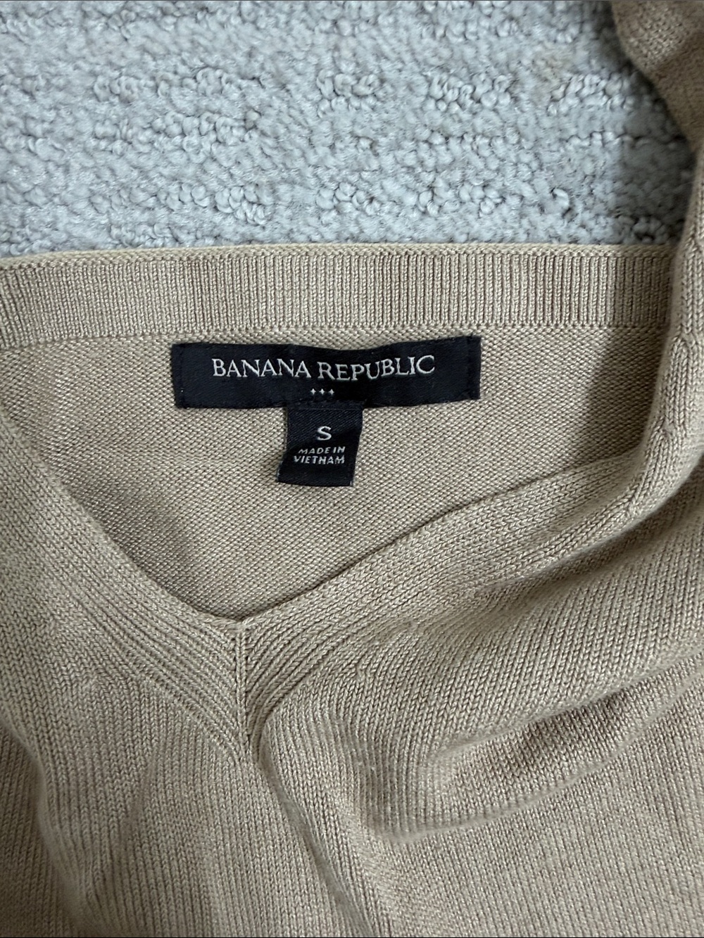 Banana Republic Taupe Halter Knit Tank - Picture 2 of 3